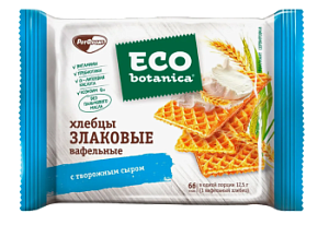 Вафли  Neo-Botanica NO SUGAR ADDED вафельные хлебцы злаковые с творожным сыром 75 гр