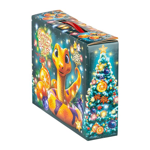 Сладкий новогодний подарок Чемоданчик Апельсинка